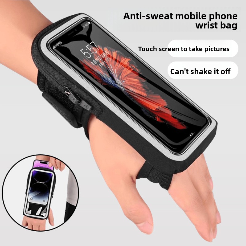 Running Gear Phone - Unisex Sports Running Wrist Bag Outdoor