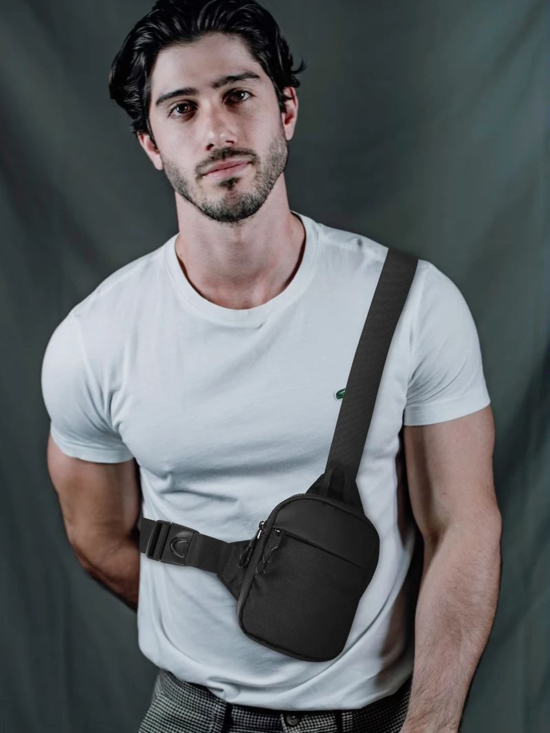 Casual Men Shoulder Chest Bag  - Running Gear Phone recension och pris