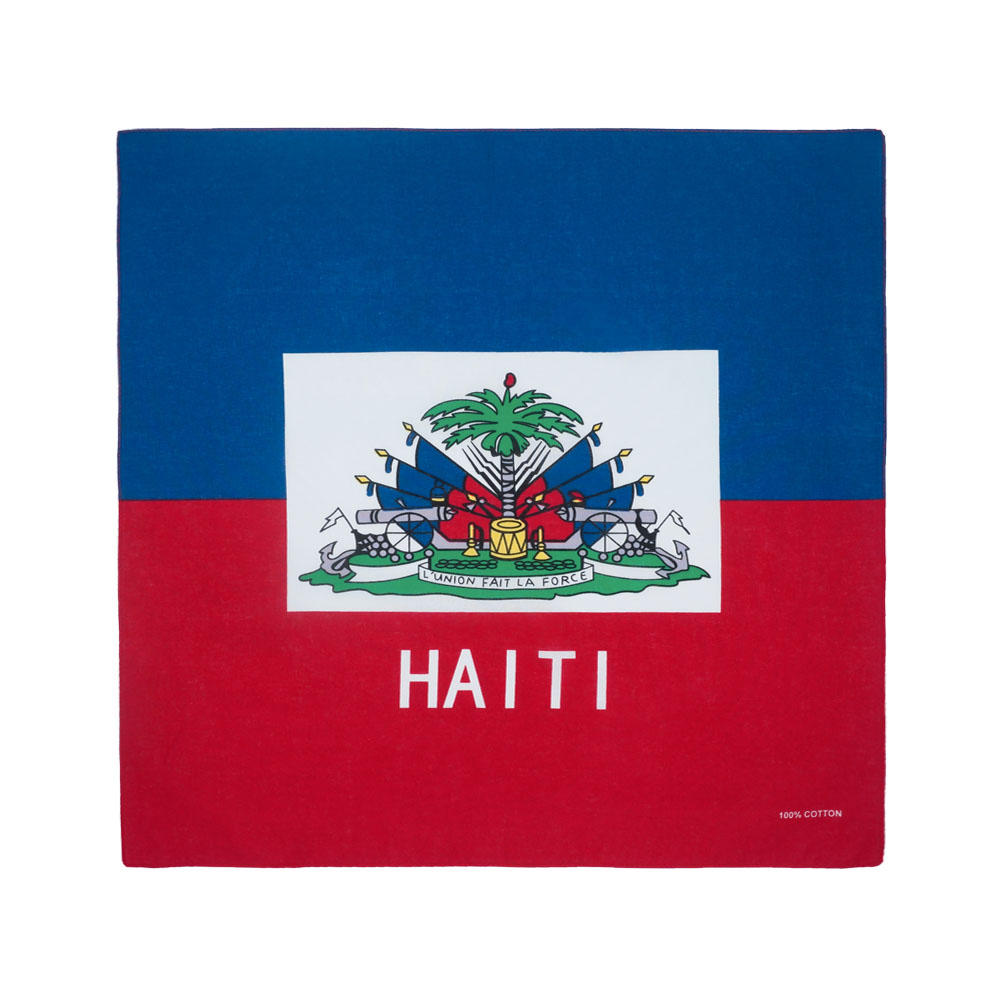 Haiti Flag Bandana 100% Cotton - Running Gear Gifts For Women recension och pris