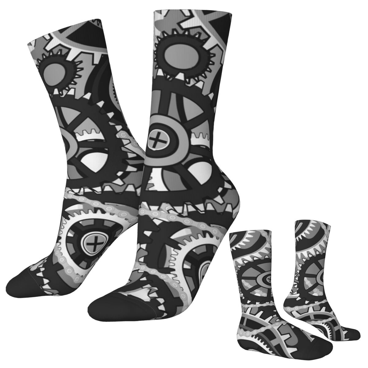 Gears Vintage Wheels Stockings - Running Gear Gifts For Women recension och pris
